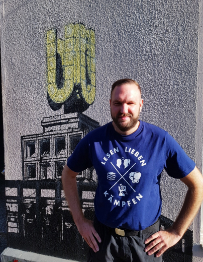 T-Shirt Lesen - Lieben - Kämpfen (Herren)