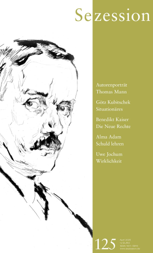 Sezession #125: freies Heft