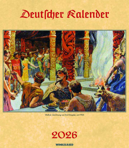Wandkalender Deutscher Kalender 2026