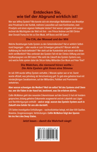 McMahon, Collin - Die Akte Epstein