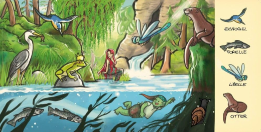 Zweifelsfeuer, Euphegenia - Unser wunderbarer Wald. Wimmelbuch: Fabelwesen & Waldtiere