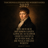 Deutsche Stimme Verlag (Hrsg.) - Taschenkalender des Widerstandes 2027