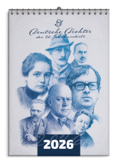 Wandkalender Deutsche Dichter des 20. Jahrhunderts 2026