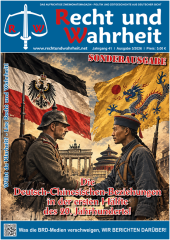 Recht und Wahrheit (2026/3) - Sonderausgabe "Die deutsch-chinesischen Beziehungen in der ersten Hälfte des 20. Jahrhunderts"